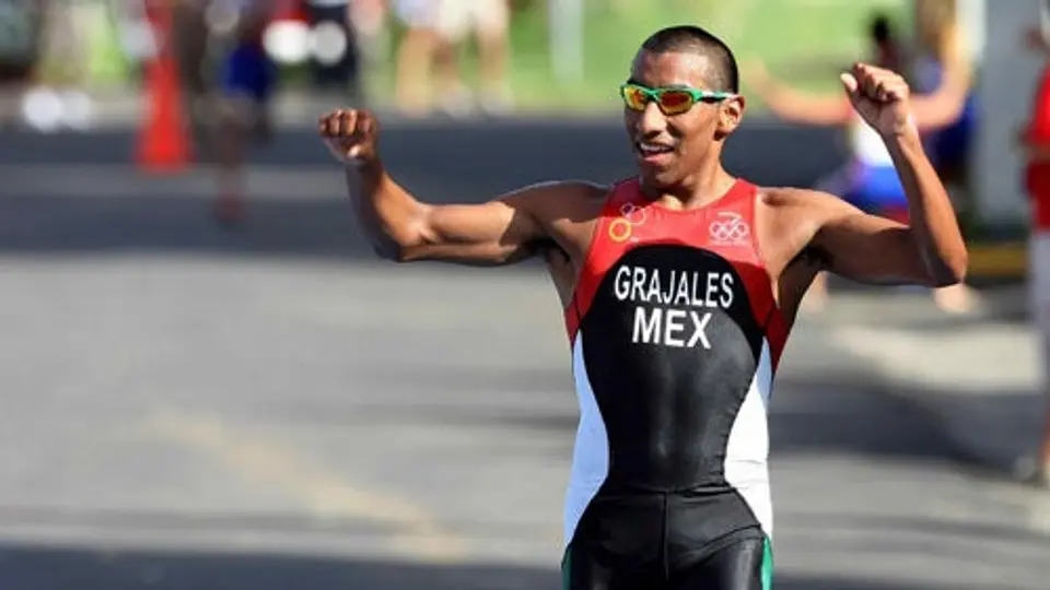 Crisanto Grajales finaliza el triatlón en el lugar 28