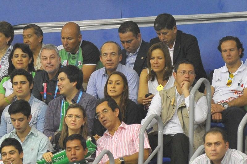 El Presidente de la República y su esposa estuvieron presentes durante el juego. FOOT: EVA BECERRA