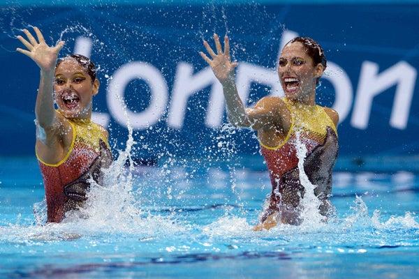 Nuria Diosdado e Isabel Delgado quedaron fuera de la pelea por las medallas en el nado sincronizado | MEXSPORT