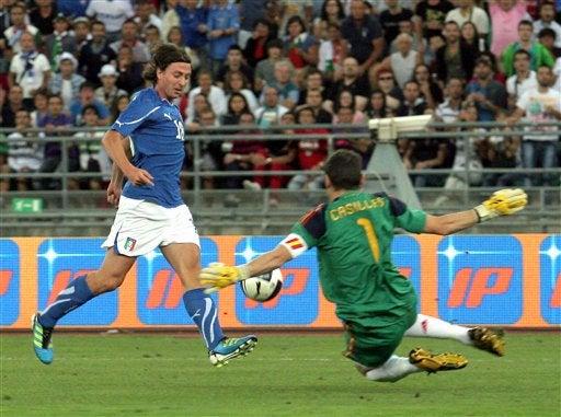 Casillas fue superado al minuto 11. FOTO: AP