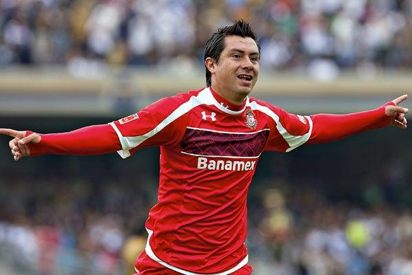 Chaco festejando el primer gol | MEXSPORT