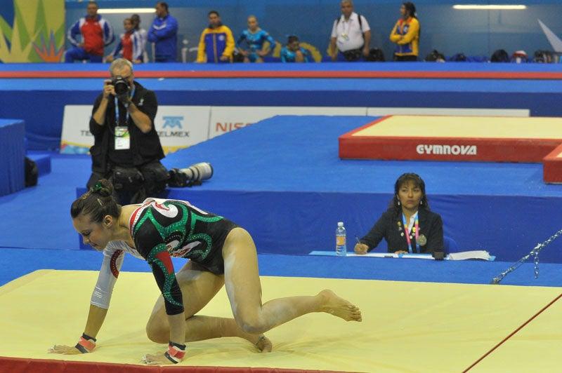 La gimnasta de 16 años señaló que sus errores le servirán de aprendizaje. FOOT: EVA BECERRA
