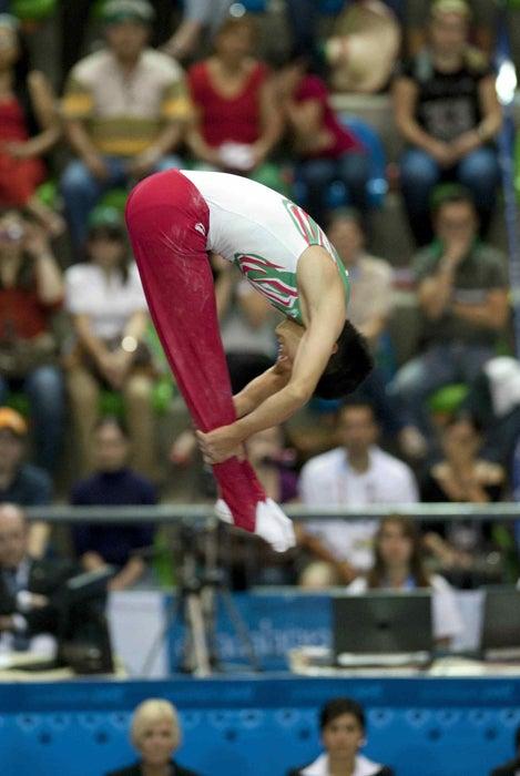 Consiguió el tercer lugar en gimnasia de trampolín en Juegos Panamericanos. FOTO: MEXSPORT