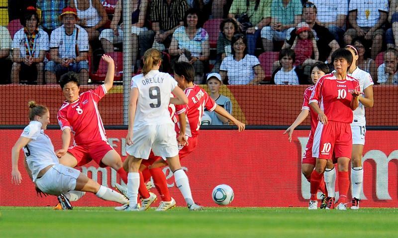 Estados Unidos derrota 2-0 a Corea del Norte en el Mundial femenil de Alemania. FOTO: EFE