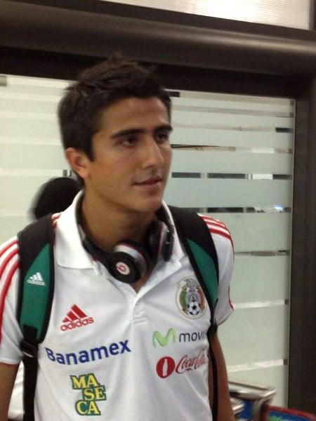 Darvin Chávez al llegar a México l @marvineh14
