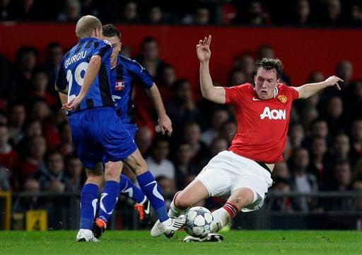 El Man-U logra su primera victoria como local en la Liga de Campeones. FOTO: AP