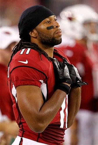 Larry Fitzgerald, ídolo de los Cardenales | AP