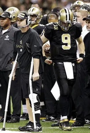 Payton no sabe si alineará a Brees ante Carolina