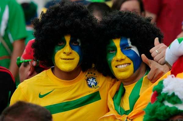 Los cariocas vinieron a apoyar a su selección. FOTO: ÓSCAR RAMÍREZ