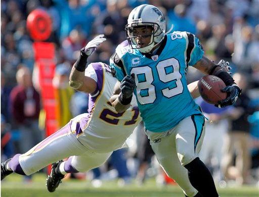 Steve Smith de las Panteras. FOTO: AP