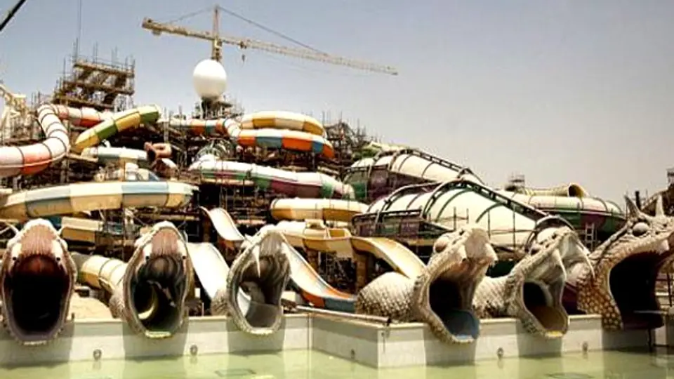El increíble parque acuático en el desierto