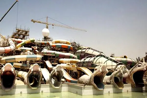 El increíble parque acuático en el desierto