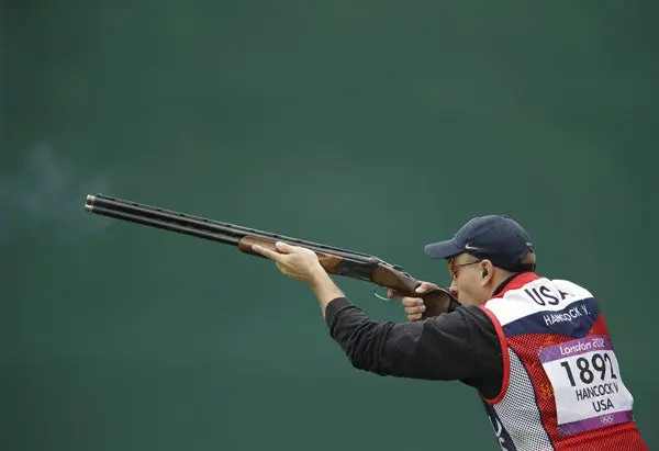 Hancock, bicampeón olímpico de tiro