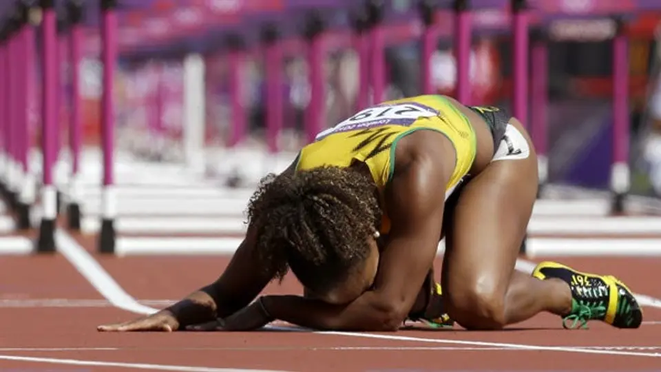 Velocista de Jamaica hace berrinche Olímpico'
