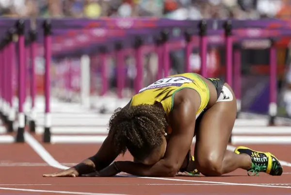 Velocista de Jamaica hace berrinche Olímpico'