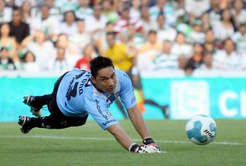 Moisés Muñóz no pudo evitar la caída de su marco (FOTO: MEXSPORT)