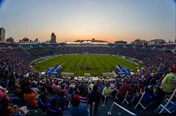 Lucía pletórico el Estadio Azul previo al partido de La Máquina ante Rayados. | CIRO GUTIERREZ
