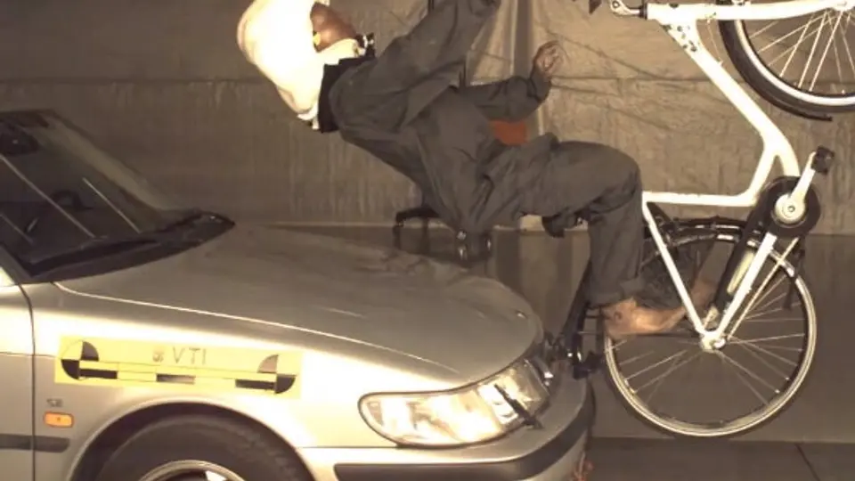 Airbag para ciclistas