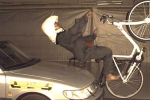 Airbag para ciclistas