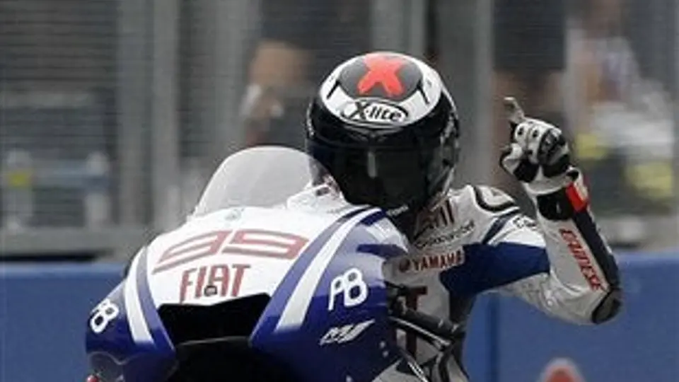 El español Jorge Lorenzo, Campeón del Mundo en la MotoGP