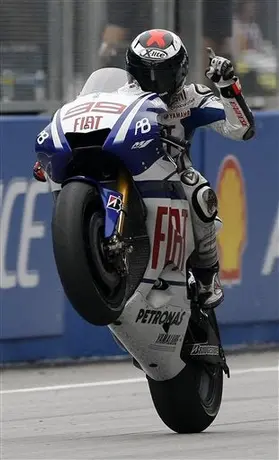 El español Jorge Lorenzo, Campeón del Mundo en la MotoGP