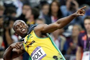 Usain Bolt, feliz por estar cerca de medalla en 200m