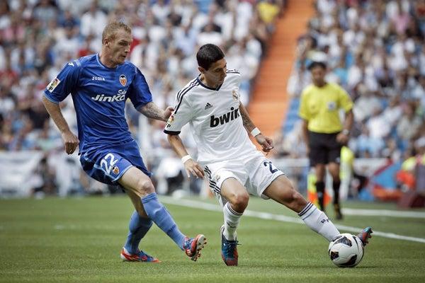 Ángel di María en el manejo del balón | EFE