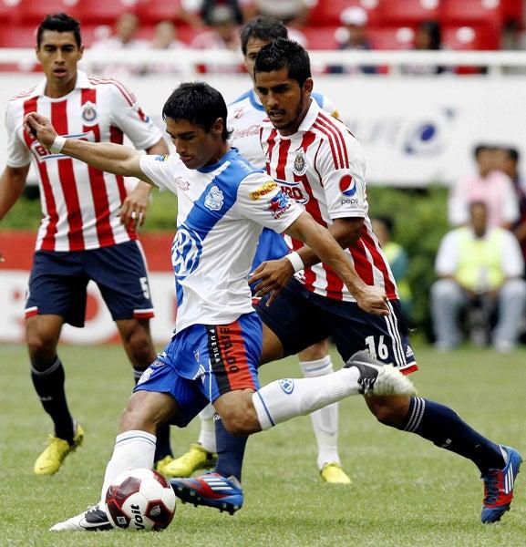 Puebla se fue al frente en el primer tiempo y consiguió el gol | MEXSPORT