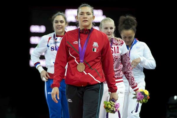 María se colgó el bronce | MEXSPORT