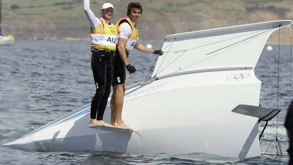 Australia, Oro en Vela clase 49er