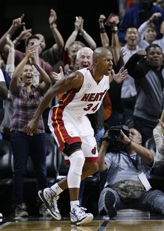Allen define la victoria para el Heat