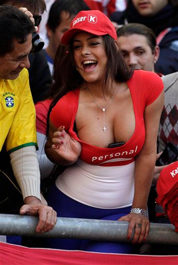 Riquelme defiende el título de la más bella. FOTO: AP