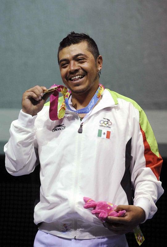El mexicano igualó la marca de preseas para México. FOTO: MEXSPORT