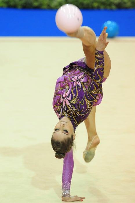 En la prueba de pelota conquistó el segundo puesto. FOTO: EVA BECERRA