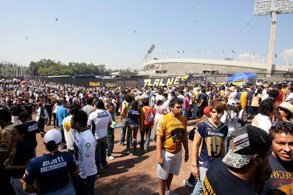 El Olímpico Universitario a unos minutos de comenzar la Final (FOTO: ÓSCAR RAMÍREZ)