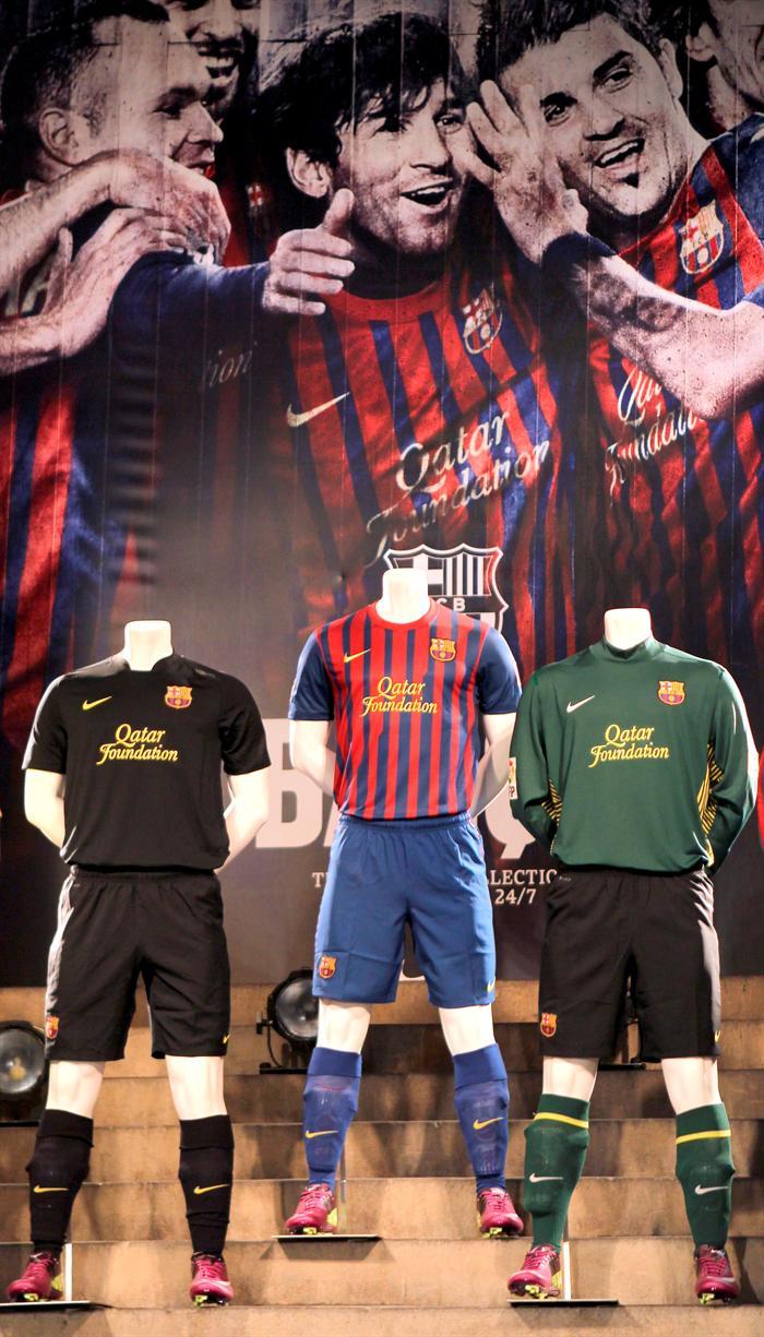 El primer equipo contará con dos uniformes de visitante. FOTO: EFE