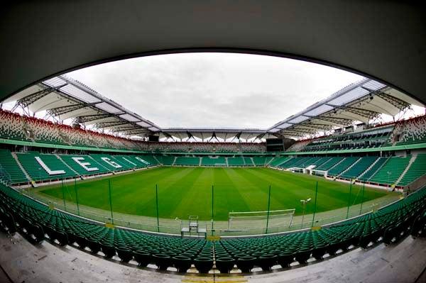 La Pepsi Arena será la sede para el encuentro amistoso Polonia- México. FOTO: CÉSAR VICUÑA