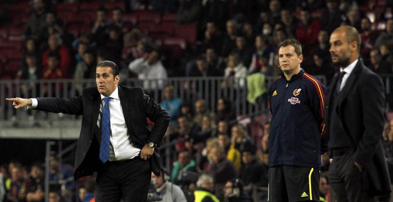 El técnico del Rayo, José Ramón Sandoval. FOTO: EFE