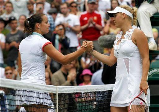 Wozniaki la cabeza de serie se apuntó a la cuarta ronda. FOTO: AP