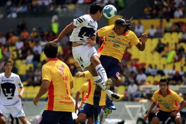 Pumas vence a Morelia por la mínima. FOTO: MEXSPORT