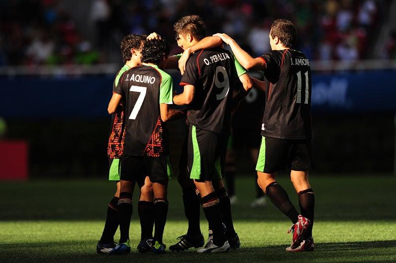 Los mexicanos celebraron un 3-0 ante Costa Rica. FOTO: SAÚL MOLINA