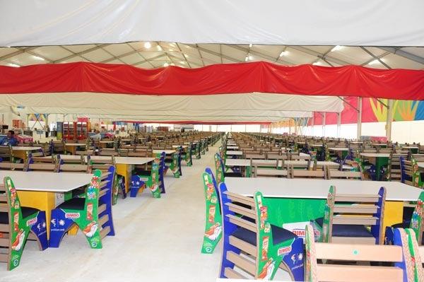 El comedor luce colores alegres. FOTO: EVA BECERRA