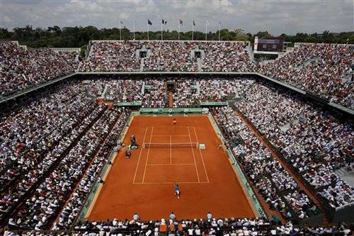 La cancha principal de Roland Garros (FOTO: AP)