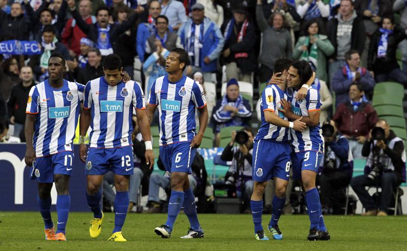 El Porto se proclamó este miércoles Campeón de la Liga Europa. FOTO: EFE