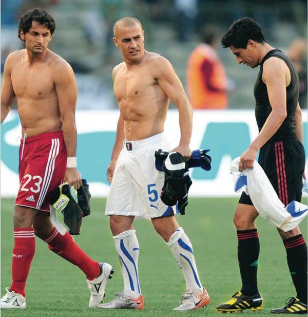 En la Copa del Mundo, Osorio también obtuvo la de Fabio Canavaro. FOTO: ARCHIVO RÉCORD