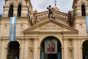 La iglesia Maradoniana busca más adeptos