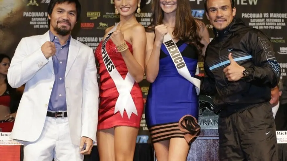 Márquez y Pacquiao desatan euforia en Las Vegas