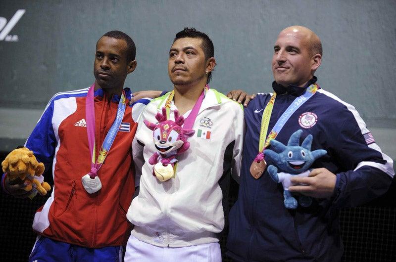 López obtuvo la medalla número 23, con la que se iguala la marca mexciana. FOTO: MEXSPORT