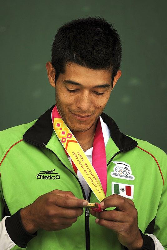 Su medalla de oro correspondió a mano 36 metros. FOTO: MEXSPORT