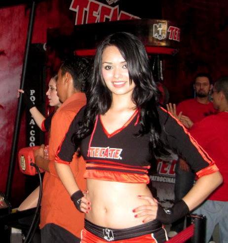 Las bellas en el Tecate Box Tour